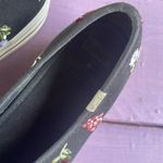 Keds x Kate Spade embroidered floral slip on platform sneakers size 10 Black Photo 3