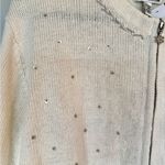 Croft & Barrow Vintage-Style Cardigan| Embroidered Sequin Design| NWT |3X |Cream Photo 3