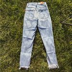 BDG  Light Blue Girlfriend High-Rise Jeans with High Low Ankle Size 24 Photo 3