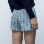 ZARA Tweed Shorts Photo 1