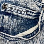 Vintage Pure Jeans Wear Womens High Rise Notched Hem Bow Acid Wash Jeans Blue Sz Size undefined Photo 5