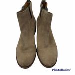  Korkease Sz 7.5 Mindo Bootie Distressed Suede Leather Pull On Women's Photo 1
