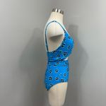 Aerie Blue Floral One Piece Swimsuit Photo 5