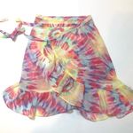 Miken RAINBOW TIE DYE Chiffon Tie Photo 3