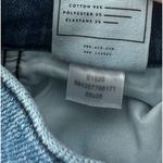 AYR  The Riser Women’s Medium Wash High Waisted Jeans Size 25 Raw Hem Photo 7