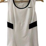 Nike Top Sleeveless Muscle Tank White Black Mesh Swoosh Women’s Size XS Photo 0