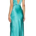 Elliatt Aquamarine Junia Dress Womens Size Small Satin Wedding Guest Formal Gala Photo 1