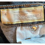 Loft Jeans Womens Size 6 Curvy Bootcut Mid Rise Pockets Zip Close Dark Wash Photo 2