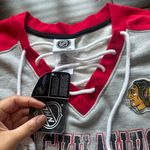 NHL Chicago Blackhawks Lace Up Sweater  Photo 2