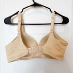 Truekind Womens Daily Comfort Wireless Bra Size Medium Chai Beige EUC Photo 2