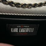Karl Lagerfeld  Limited Edition Silver Crossbody Photo 5