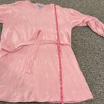 Draper James  Bobbie Sweatshirt Dress in Pink Embroidered Villa Sz M Photo 11