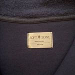 Soft Serve Clothing Navy Blue Quarter Zip Pullover Photo 1