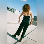 Samantha Pleet Silk Velvet Pendant Jumpsuit green size 4 Photo 3