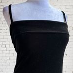 Jump VINTAGE 90s Apparel Co by Wendye Chaitin Velvet Fitted Maxi Dress Black 5/6 Photo 2