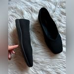 VIVAIA square toe ballet flats Black Size 6 Photo 2