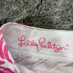Lilly Pulitzer Callahan Short Sz 0 Pink And White Lion 5" Photo 4