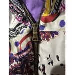 Etro Milano Sz‎ 46 (L) Bomber Jacket Windbreaker Paisley Bandana Floral Patch Size L Photo 5