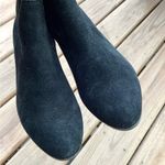 Women’s genuine suede leather boots 🖤🖤 Black Size 8 Photo 8