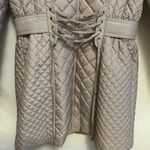 Betsey Johnson  Mimi Quilt Zip Front Jacket Size Medium‎ Photo 6