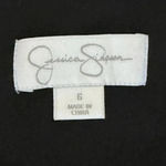 Jessica Simpson Soft Long Sleeve Black Dress Smocked Mini Square Neck Women’s 6 Photo 5