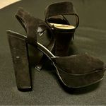 Mossimo Black Platform Heels 6 inch heel size 10 great shape Photo 4