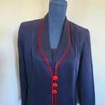 Danny & Nicole Vintage Mavy Blue Blazer Dress Photo 1