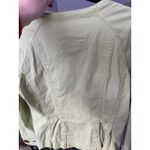 Live a Little Vintage Y2K Bedazzled Eyelet Green Jacket Blazer Fairy Boho Indie Sleaze Hippie Photo 3