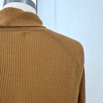 Everlane Waffle Knit Turtleneck Top Long Sleeve Organic Cotton Amber Size S Photo 8