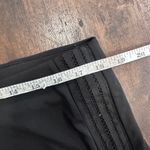 Ralph Lauren  Black Wide Leg Pull on Pants Trim Detail Women's Size XL Photo 9