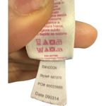 Oscar de la Renta Vintage Pink Label Maxi Dress XL Polyester Long Sleeves Print Photo 1