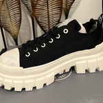 Palladium  REVOLT LO TX Black and White Women's Sneaker Size 6.5 Photo 0