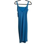 Bec & Bridge  Karina Tuck Midi Dress In Tropez Blue Photo 6