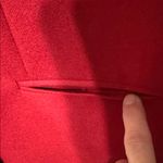 Amanda Smith  Women's Bold Red Pure New Wool Suit Jacket Size 8 Chest 20” Photo 2