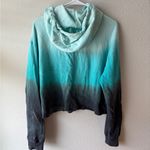 PINK - Victoria's Secret  Teal and Black Ombre Sweater Photo 3