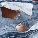 Aerie  patchwork cutoff jean shorts size medium Photo 3