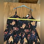 City Chic  Desert Floral  wide leg pleated sleeveless flowy jumpsuit  NWT L 20 Photo 4