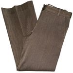 Theory  Women’s Size 8 Brown Wool Dress Trousers Pants Photo 0