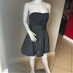 Forever 21 Women’s Strapless black mini dress size Large 
New
Brand is  Photo 3