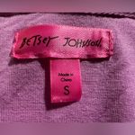 Betsey Johnson  Floral Hooded Swim Suit Cover Up Pink Rose Blossom size S Photo 7