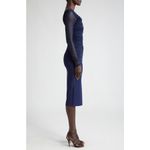 Chiara Boni  La Petite Robe Leitha Mesh Cutout Midi Dress Size 8 New with Tags Photo 5