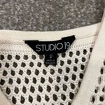 Studio 1940 Crochet Knit Cropped Tank Top Photo 2