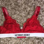 Victoria's Secret Victoria’s Secret Bra red lace bling bra lounger size small vs bra evening wear Photo 0