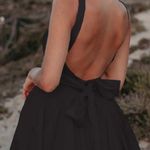 House Of CB HOUSE‎ OF CB XL D-DD  'Florianne' Black Bow Mini Dress NWOT Photo 1