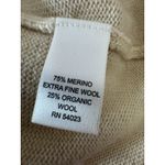 Banana Republic Cabled Short Sleeve SweaterDress in Ivory SMALL Merino Wool Photo 4