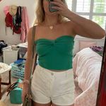 SheIn Sweater Green Tube Top Photo 0