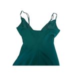 Emerald Sundae Rhinestone Fringe-Hem Mini Dress green stretch size small Photo 12