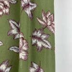 Avec Les Filles Green Lotus Flower V-Neck Sleeveless Open Back Chiffon Dress Photo 8