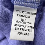 Judith March HAPPY HOUR Purple Oversized Boxy T-Shirt Glitter Size S (up to XL) Photo 8