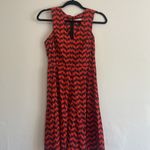 Derek Lam 10 Crosby Sleeveless Printed Godet Dress Photo 3